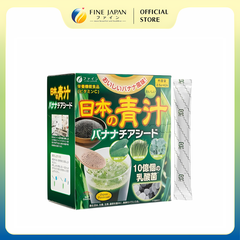 THỰC PHẨM BỔ SUNG JAPANESE GREEN WITH CHIA SEEDS FINE JAPAN HỘP 40 THANH