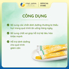 THỰC PHẨM BẢO VỆ SỨC KHỎE GLYCINE3000 & THEANINE200 FINE JAPAN HỘP 30 THANH