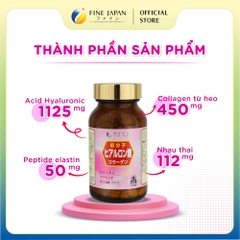 THỰC PHẨM BẢO VỆ SỨC KHỎE HYALURONIC ACID FINE JAPAN LỌ 540 VIÊN