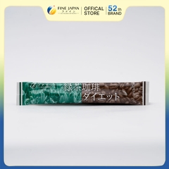 THỰC PHẨM BẢO VỆ SỨC KHỎE GREEN TEA & DIET COFFEE FINE JAPAN HỘP 30 THANH