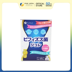 THỰC PHẨM BẢO VỆ SỨC KHỎE BIFIDOBACTERIA JELLY FINE JAPAN HỘP 20 THANH
