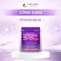 THỰC PHẨM BẢO VỆ SỨC KHỎE HYALURON & COLLAGEN + Q10 PLATINUM FINE JAPAN GÓI 240GR