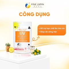THỰC PHẨM BẢO VỆ SỨC KHỎE UV CARE PLUS FINE JAPAN GÓI 30 VIÊN