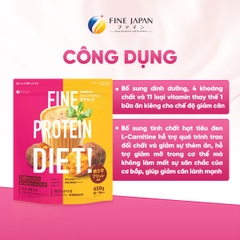 THỰC PHẨM BỔ SUNG FINE PROTEIN DIET BỔ SUNG PROTEIN VỊ KHOAI LANG NƯỚNG GÓI 450G