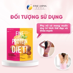 THỰC PHẨM BỔ SUNG FINE PROTEIN DIET BỔ SUNG PROTEIN VỊ KHOAI LANG NƯỚNG GÓI 450G
