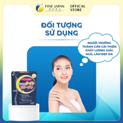 THỰC PHẨM BẢO VỆ SỨC KHỎE FFC GLYNERU NIGHT COLLAGEN FINE JAPAN HỘP 28 THANH