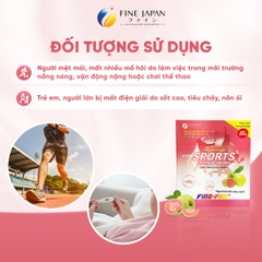 THỰC PHẨM BỔ SUNG FINE SPORTS DRINK POWDER HƯƠNG ỔI FINE JAPAN HỘP 5 GÓI