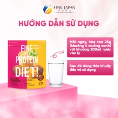 THỰC PHẨM BỔ SUNG FINE PROTEIN DIET BỔ SUNG PROTEIN VỊ KHOAI LANG NƯỚNG GÓI 450G