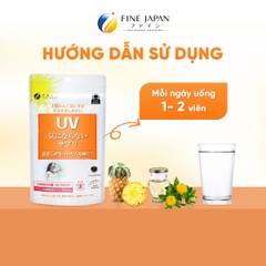 THỰC PHẨM BẢO VỆ SỨC KHỎE UV CARE PLUS FINE JAPAN GÓI 30 VIÊN