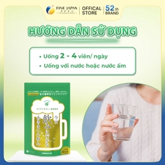 THỰC PHẨM BẢO VỆ SỨC KHỎE TURMERIC AND LICORICE PREMIUM FINE JAPAN GÓI 60 VIÊN