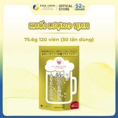 THỰC PHẨM BẢO VỆ SỨC KHỎE CLAM EXTRACT WITH LIVER HYDROLYSATE AND TURMERIC HYPER FINE JAPAN GÓI 120 VIÊN
