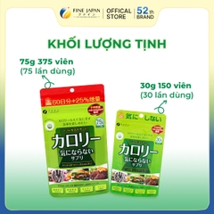 THỰC PHẨM BẢO VỆ SỨC KHỎE CALORIE BURN FINE JAPAN GÓI 375 VIÊN