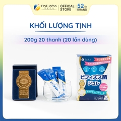 THỰC PHẨM BẢO VỆ SỨC KHỎE BIFIDOBACTERIA JELLY FINE JAPAN HỘP 20 THANH