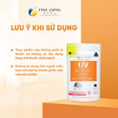 THỰC PHẨM BẢO VỆ SỨC KHỎE UV CARE PLUS FINE JAPAN GÓI 30 VIÊN