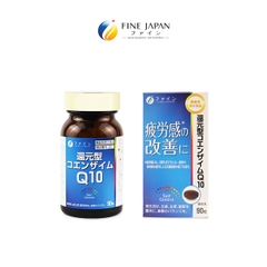 THỰC PHẨM BẢO VỆ SỨC KHỎE FFC UBIQUINOL FINE JAPAN LỌ 90 VIÊN