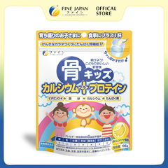 THỰC PHẨM BẢO VỆ SỨC KHỎE BONE’S CALCIUM FOR KIDS WITH PROTEIN FINE JAPAN GÓI 196GR