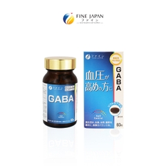 THỰC PHẨM BẢO VỆ SỨC KHỎE FFC GABA  FINE JAPAN LỌ 60 VIÊN