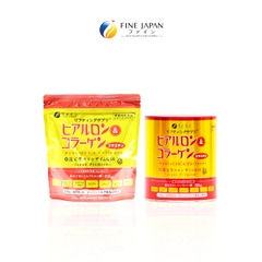 THỰC PHẨM BẢO VỆ SỨC KHỎE HYALURON & COLLAGEN +Q10 FINE JAPAN LON 196GR