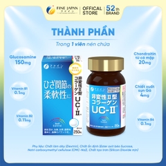 THỰC PHẨM BẢO VỆ SỨC KHỎE FFC UC-II FINE JAPAN LỌ 250 VIÊN