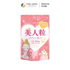 THỰC PHẨM BẢO VỆ SỨC KHỎE COIX SEED BEAUTY TABLETS WITH VITAMIN C FINE JAPAN GÓI 200 VIÊN