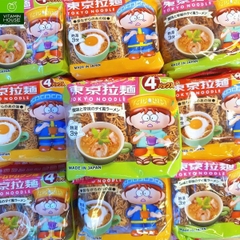 Mì ăn liền Tokyo Noodle Nhật Bản cho trẻ em từ 1 tuổi (bịch 4 gói nhỏ)