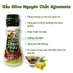Dầu Cho Bé Ăn Dặm Ajjnomoto Nội Địa Nhật Chai 70gr