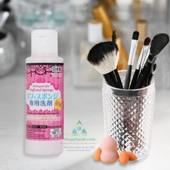 Nước rửa cọ trang điểm, nước giặt mút trang điểm Daiso - 80ml
