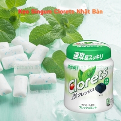 Singum Clorets Nhật Bản – Kẹo Cao Su Khử Mùi Hôi Miệng Hiệu Quả Với Hương Bạc Hà Thơm Mát Lâu