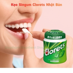 Singum Clorets Nhật Bản – Kẹo Cao Su Khử Mùi Hôi Miệng Hiệu Quả Với Hương Bạc Hà Thơm Mát Lâu