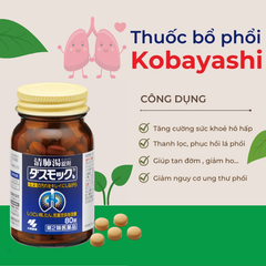 Viên Uống Bổ Phổi Kobayashi Nhật - 80 viên