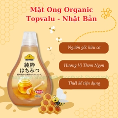 Mật Ong Hữu Cơ Topvalu Nhật Bản 500g