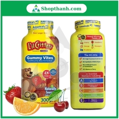 Kẹo Dẻo Bổ Sung Vitamin L'il Critter Gummy Vites Complete Multivitamin 300 viên