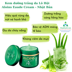 Kem Dưỡng Trắng Da Lô Hội Aloins Eaude Cream 185g