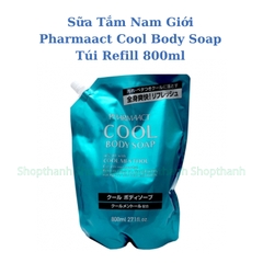 Sữa Tắm PHARMAACT Cool 550ml – Làm Sạch Sâu, Mát Lạnh, Nhập Khẩu Nhật Bản