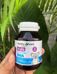 Viên Bổ Sung DHA Cho Bé Healthy Care Kids High Strength DHA 60V