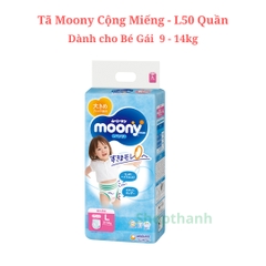 Tã Moony Cộng Miếng Nhật Bản Đủ Size