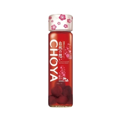 Choya hoa anh đào 325ml Nhật 15% chai thủy tinh có trái mơ
