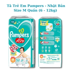 Tã Pampers Jumbo Nội Địa Nhật Đủ Size