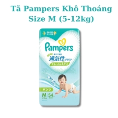 Tã/Bỉm Quần Pampers Thoáng Khí - Nhãn Xanh Lá