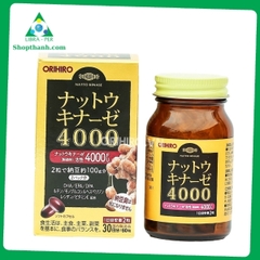 Viên Uống Hỗ Trợ Chống Đột Quỵ Orihiro Natto Kinase