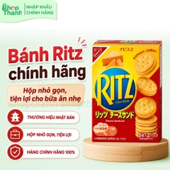 Bánh Ritz Hộp 2 Túi 6 Bánh Giòn Tan Ăn Nhẹ Tiện Lợi Phù Hợp Mọi Lúc