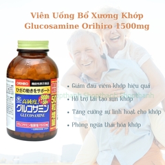 Viên Uống Glucosamine Orihiro 1500mg Nhật Bản