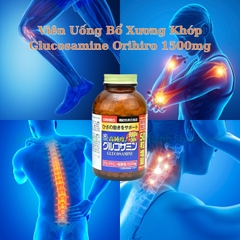Viên Uống Glucosamine Orihiro 1500mg Nhật Bản
