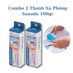 Thanh Xà Phòng Sanada 100g Nhật Bản - Đánh Bay Mọi Vết Bẩn