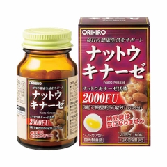 Viên Uống Hỗ Trợ Chống Đột Quỵ Orihiro Natto Kinase