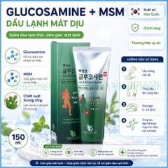 Dầu Lạnh Hàn Quốc Glucosamine 150ml - Giảm Đau Tạm Thời, Dạng Dầu Lạnh Mát Cho Sau Vận Động