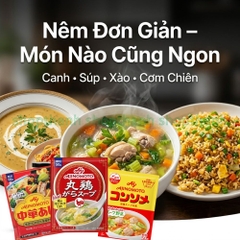 Hạt Nêm Ajinomoto Nhật Bản - Thanh Vị Tự Nhiên Phù Hợp Cho Mọi Bữa Ăn