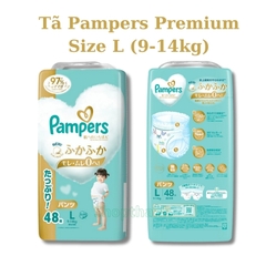 Tã (Bỉm) Quần Pampers Premium dòng cao cấp Nội Địa Nhật