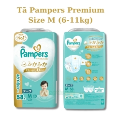 Tã (Bỉm) Quần Pampers Premium dòng cao cấp Nội Địa Nhật