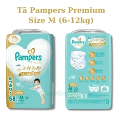 Tã (Bỉm) Quần Pampers Premium dòng cao cấp Nội Địa Nhật
